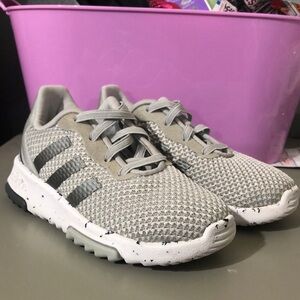 Toddler Boys Gray Adidas Size 9 Walking Sneaker